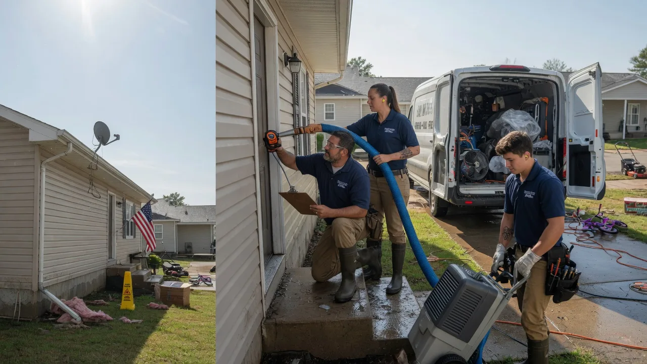 Ceiling Water Damage Restoration in Odessa, TX near me